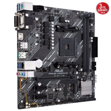 Asus Prime A520M-E/Csm AM4 Ryzen Vga Dvi Hdmi DDR4