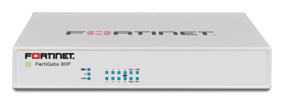 FortiGate-80F Hardware plus 1 Year FortiCare Premium and FortiGuard Unified Threat Protection (UTP)