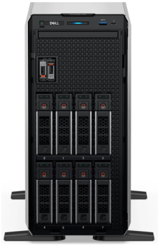 Dell Poweredge T360 1*Xeon 6353P (8C/2.7ghz) 32GB DDR5 2x960GB Dell SSD (8x3.5'') Perc H755 2X1GBE 2X700W Psu Tower 3 Yıl Dell Türkiye Garantili