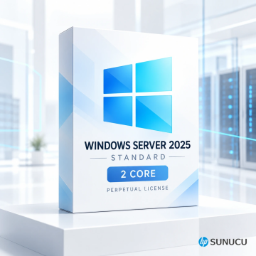 Windows Server 2025 Standard - 2 Core( Min 8 Adet Alınması Gerekmektedir)