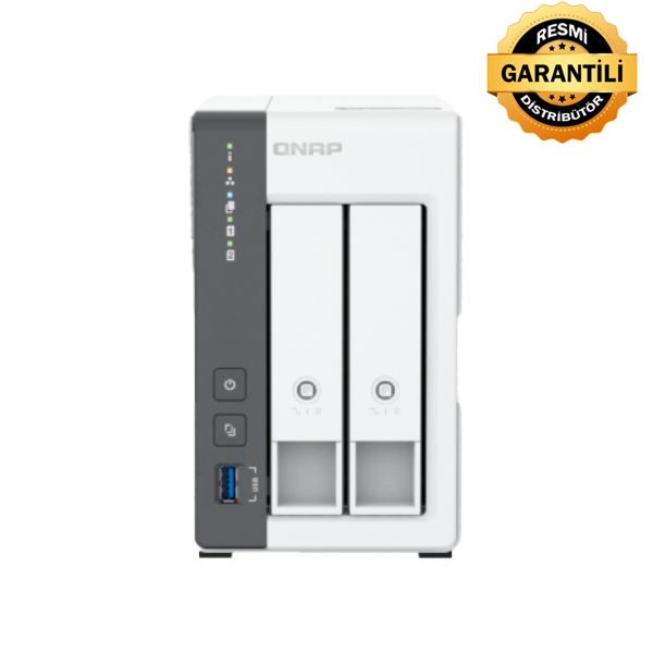 QNAP TS-216G 4GB NAS Depolama Ünitesi (Resmi Distribütör Garantili)