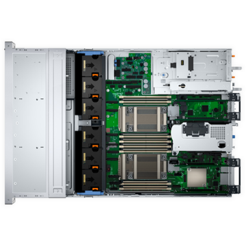 DELL Srv R760xs 1*Xeon Gold 6526Y (16C/2.8Ghz) 64GB DDR5 2x480GB DELL SSD + 3x1.2TB DELL SAS 10K (8x2.5'') PERC H755 2x1GbE iDRAC9 Ent. 2x700W PSU 2U Rack + Windows Server 2025 Standart 16 Core Lisans