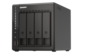 Qnap TS-453E 8 GB 6 Yuvalı 250 TB Destekli NAS Depolama Ünitesi